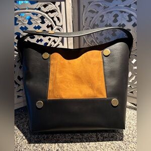 Stella McCartney Black Leather Tote Pre-owned